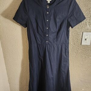 NAVY BLUE J. CREW DRESS